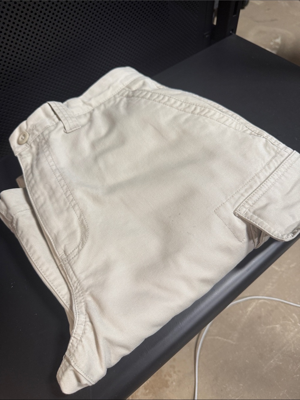 Sonoma White Cargo Pants - Loose Fit